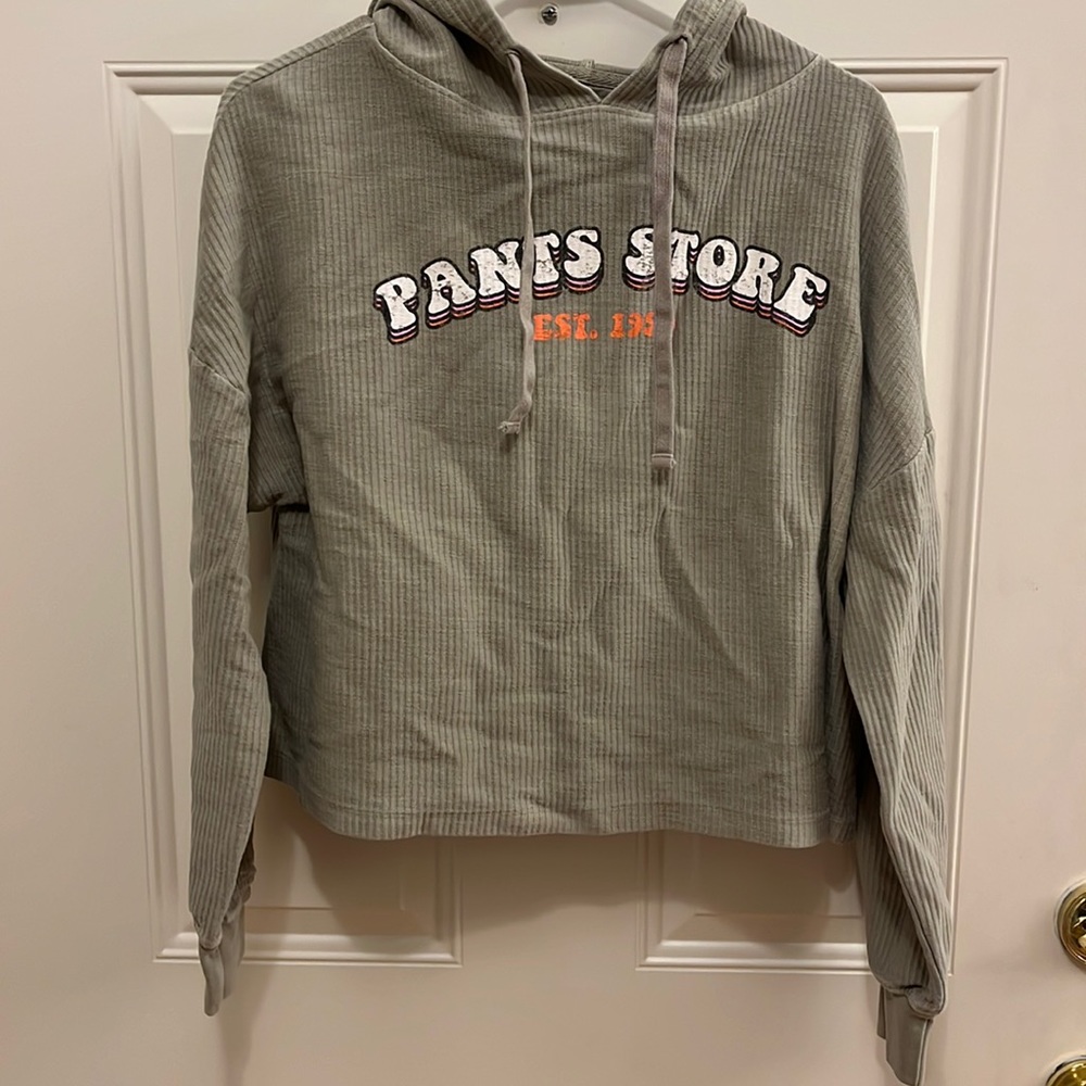 Cropped sweatshirt